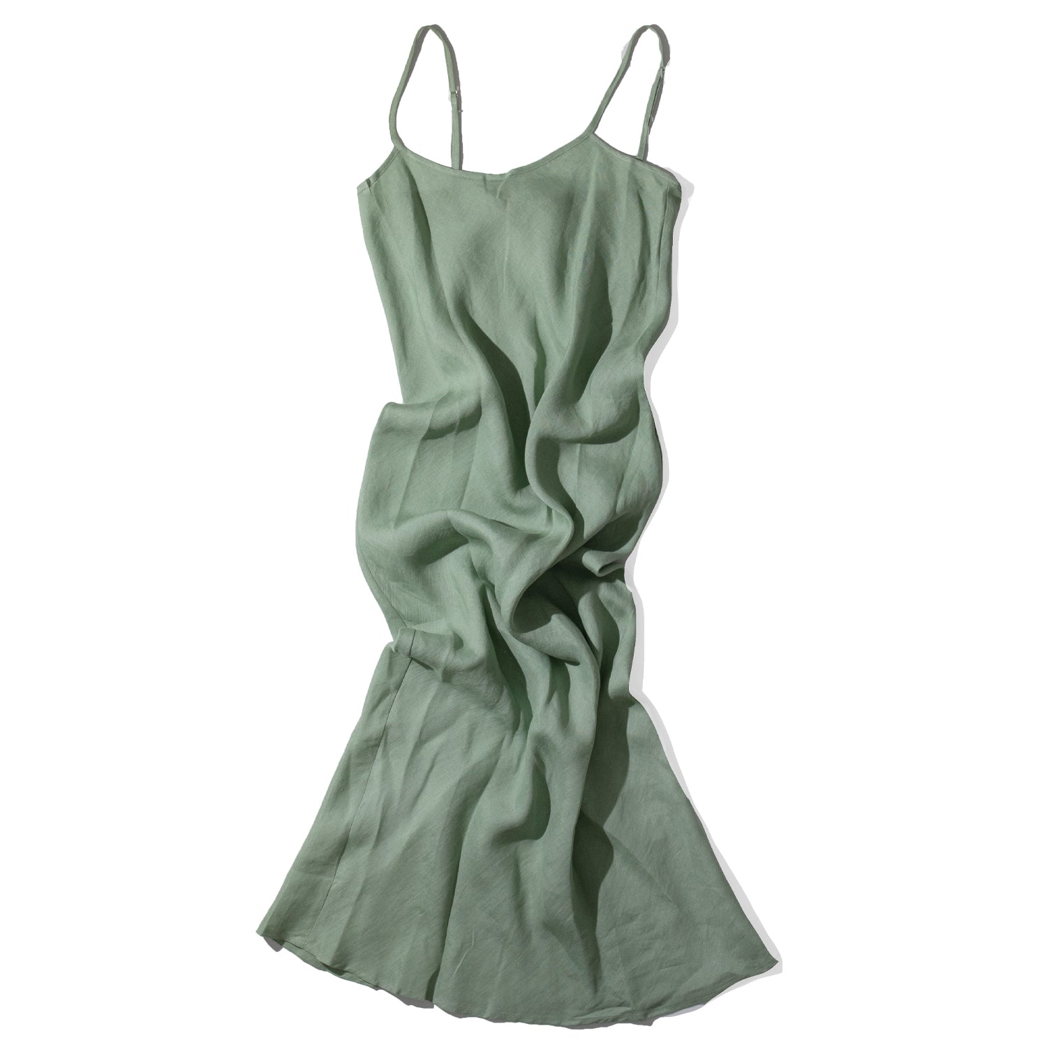 Baserange Dydine Dress in Salvie Green – JUDITH