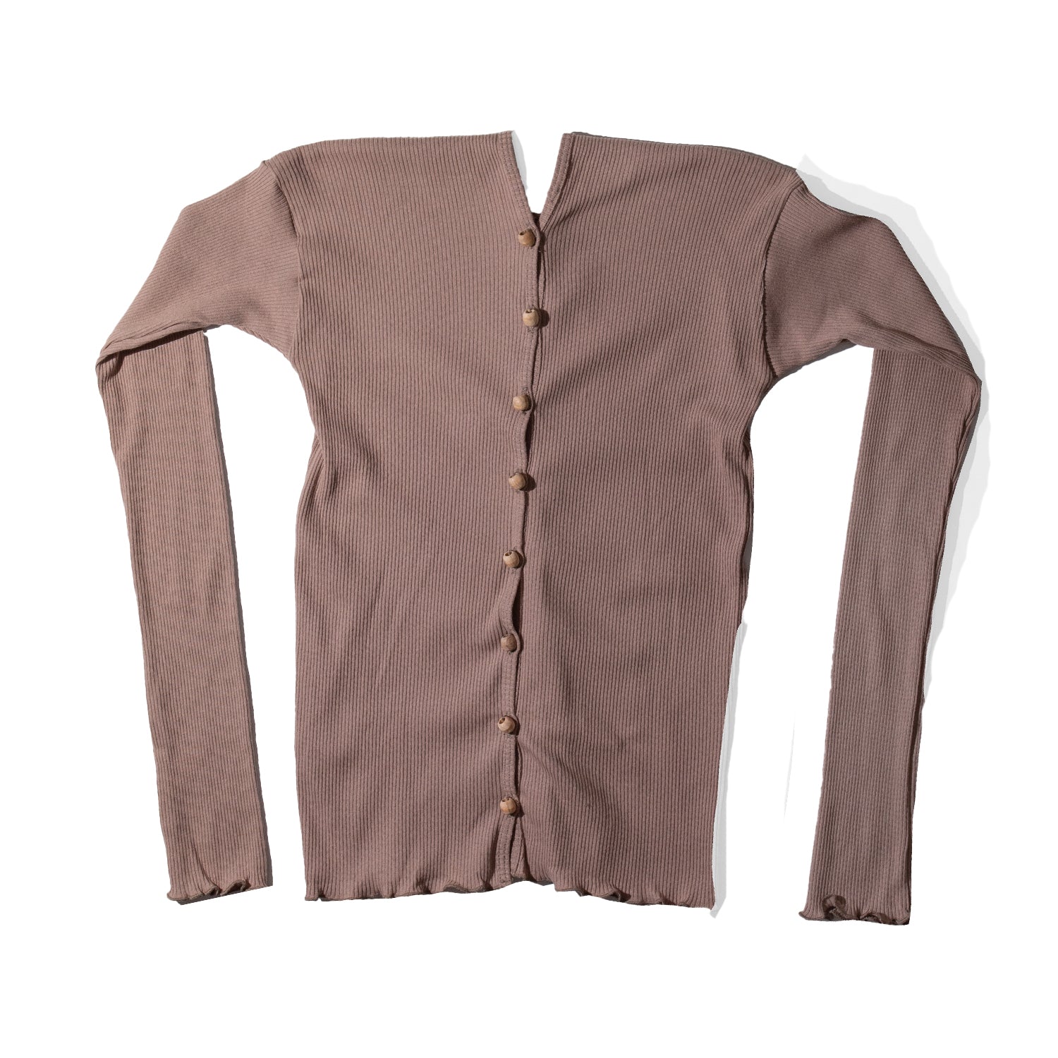 Baserange Tav Cardigan in Dried Beige