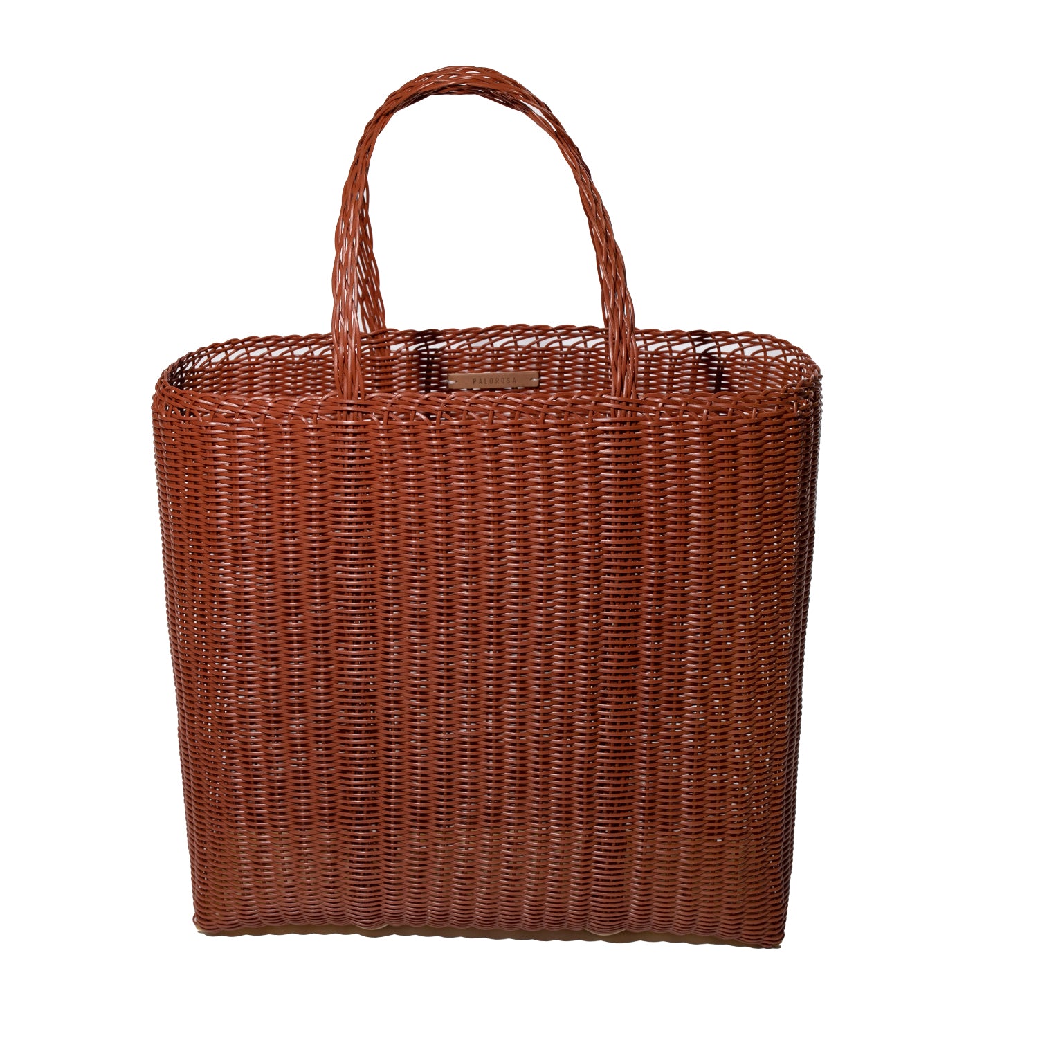 Palorosa Large Flat Tote in Clay