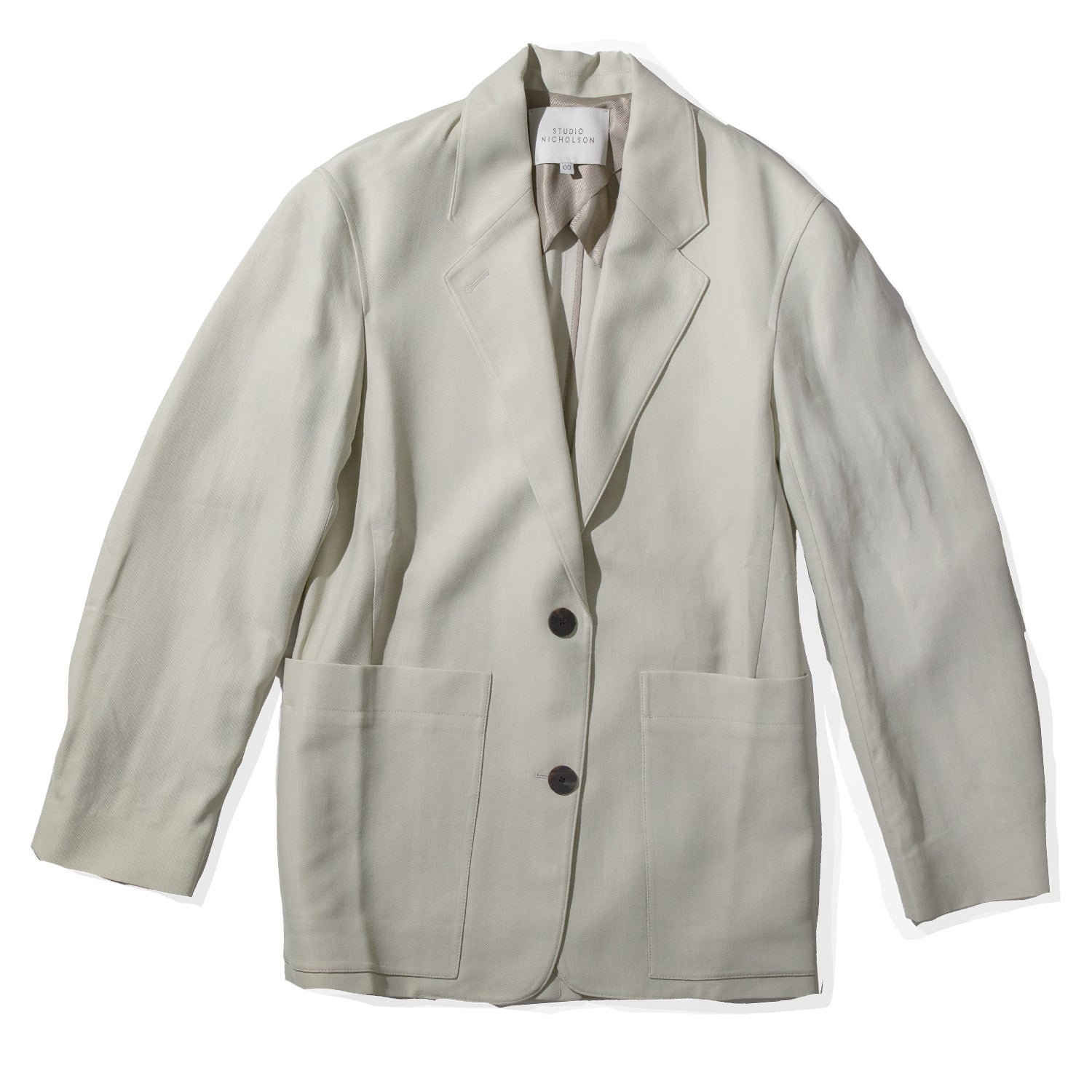 Studio Nicholson Conde Blazer in Dove – JUDITH