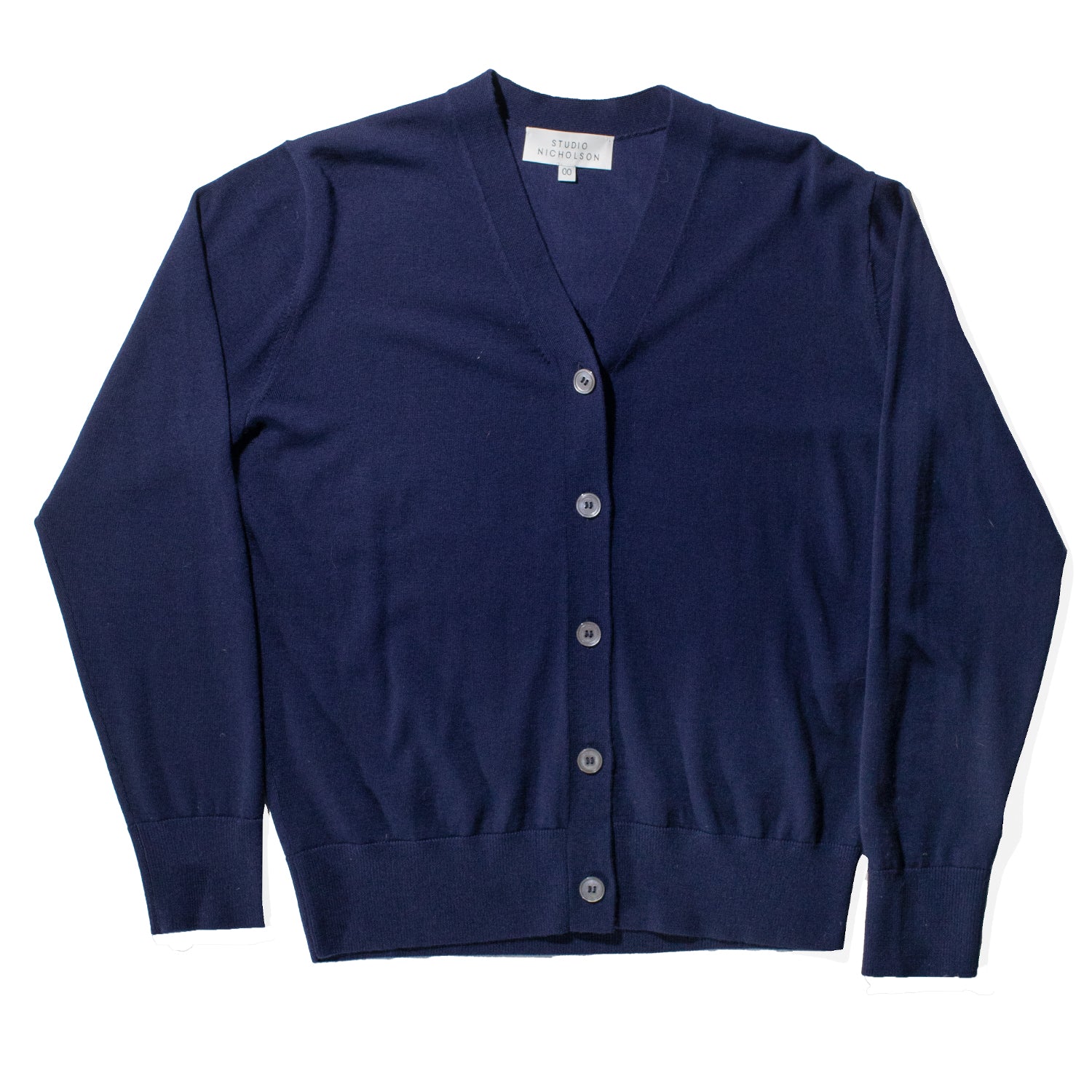 Studio Nicholson Kosumo Cardigan in Navy – JUDITH