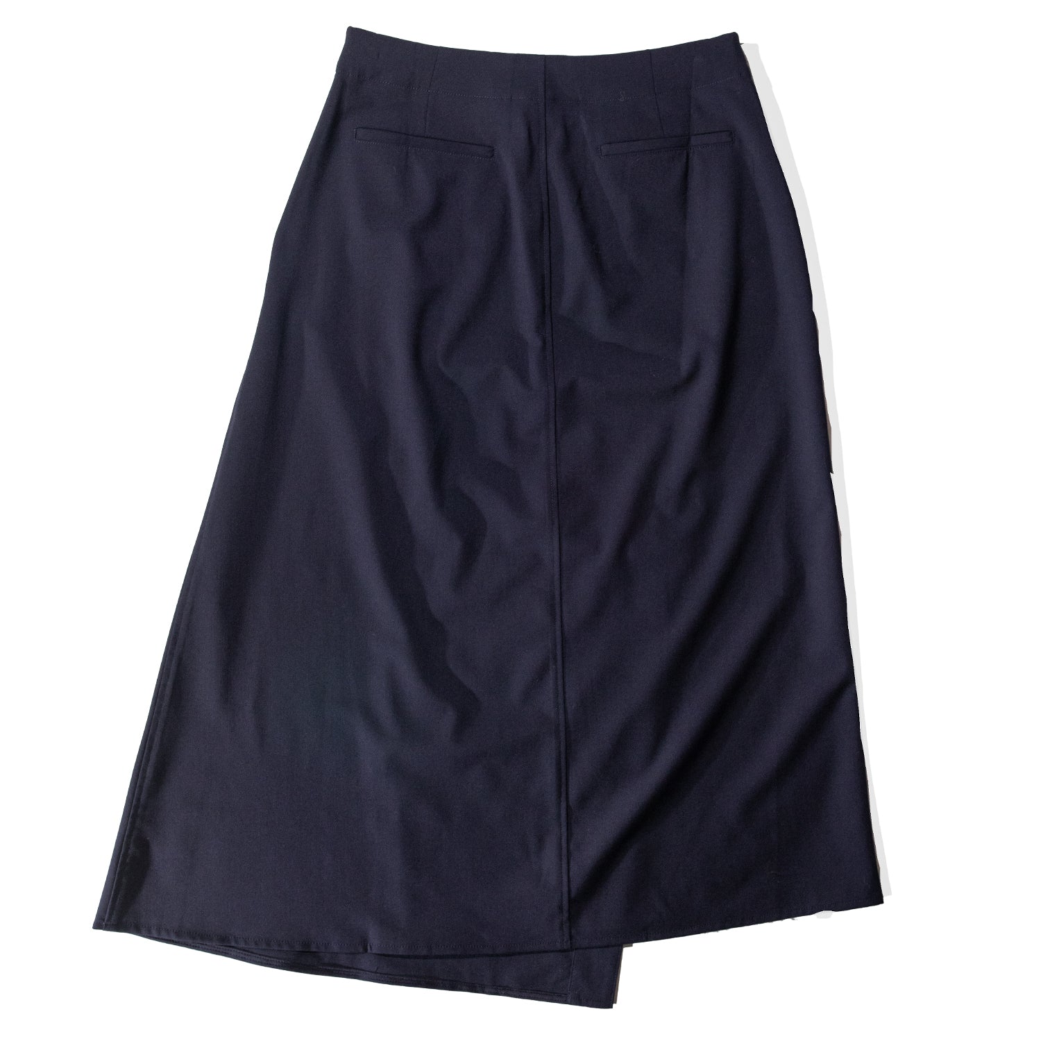 Studio Nicholson Vatter Skirt in Darkest Navy