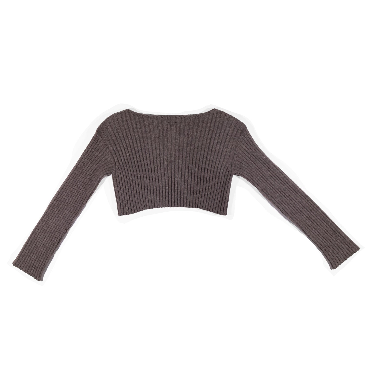 Baserange Macau Longsleeve in Brown Melange – JUDITH