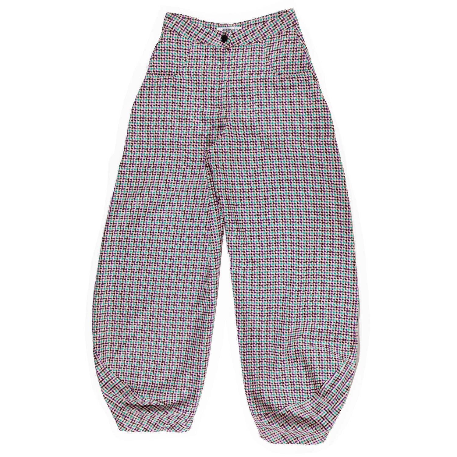 Henrik Vibskov Amaretti Pants in Pink Houndstooth – JUDITH