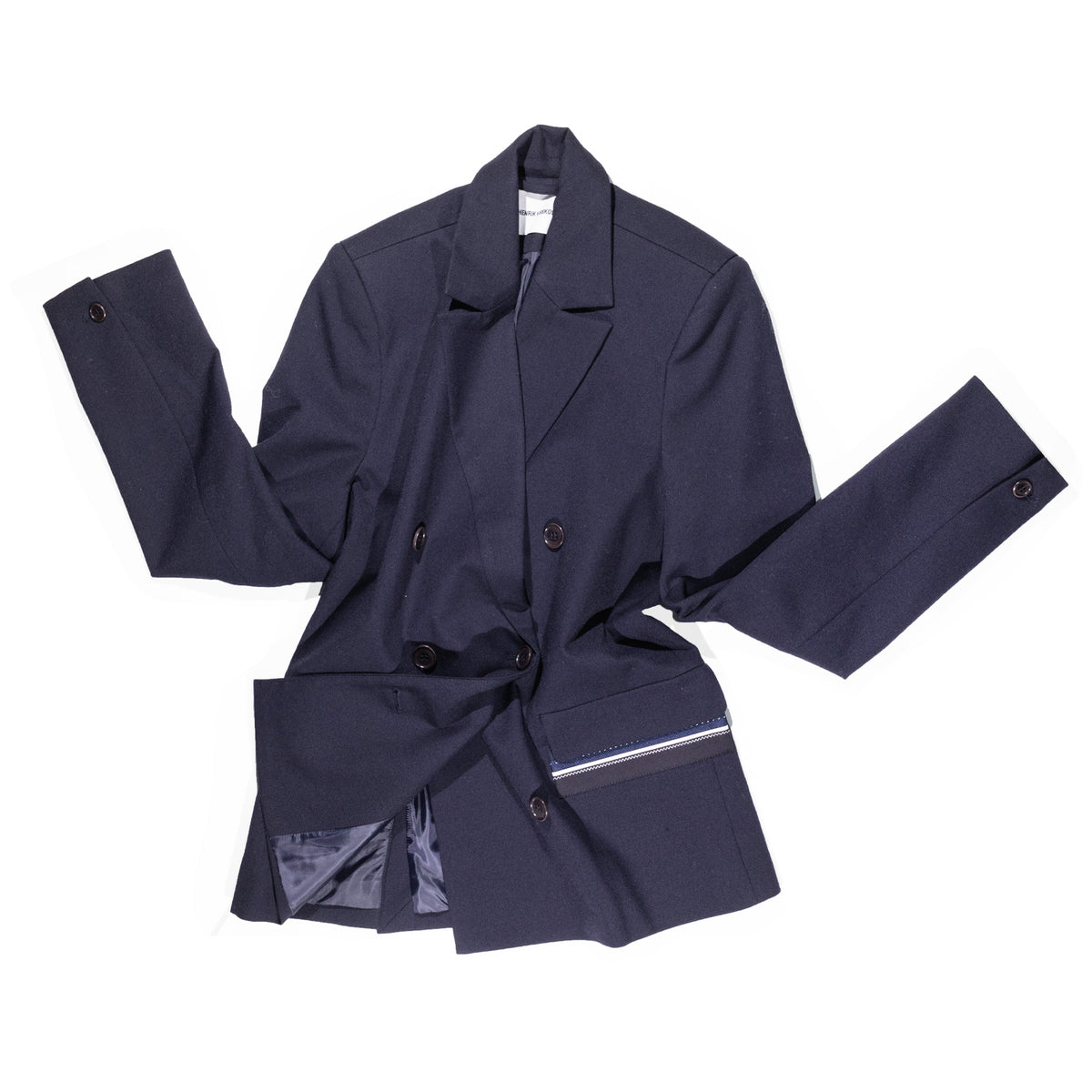 Henrik Vibskov Motif Blazer in Navy – JUDITH