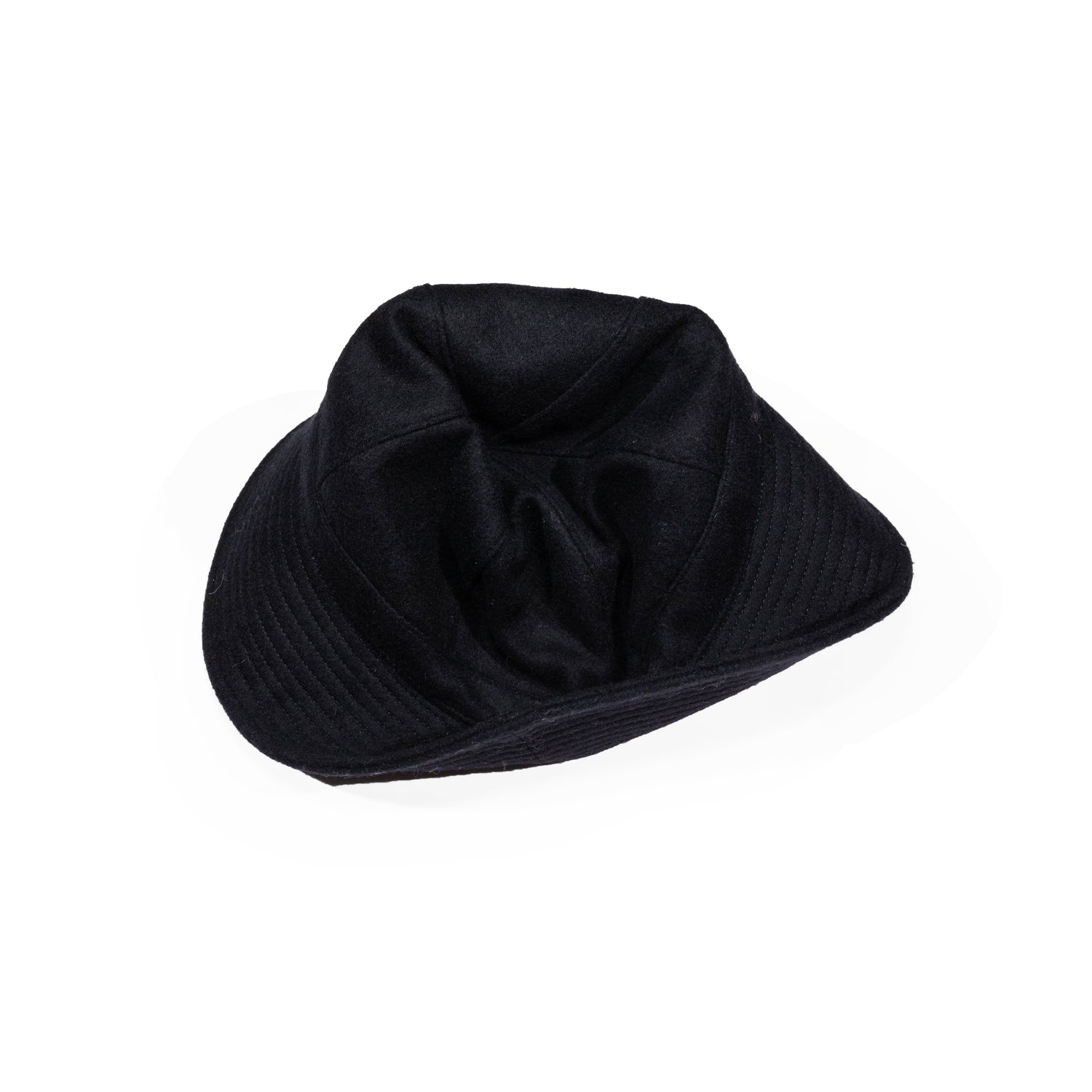 Mature Ha Recycle Wool x Recycle Nylon Metro Hat in Black – JUDITH