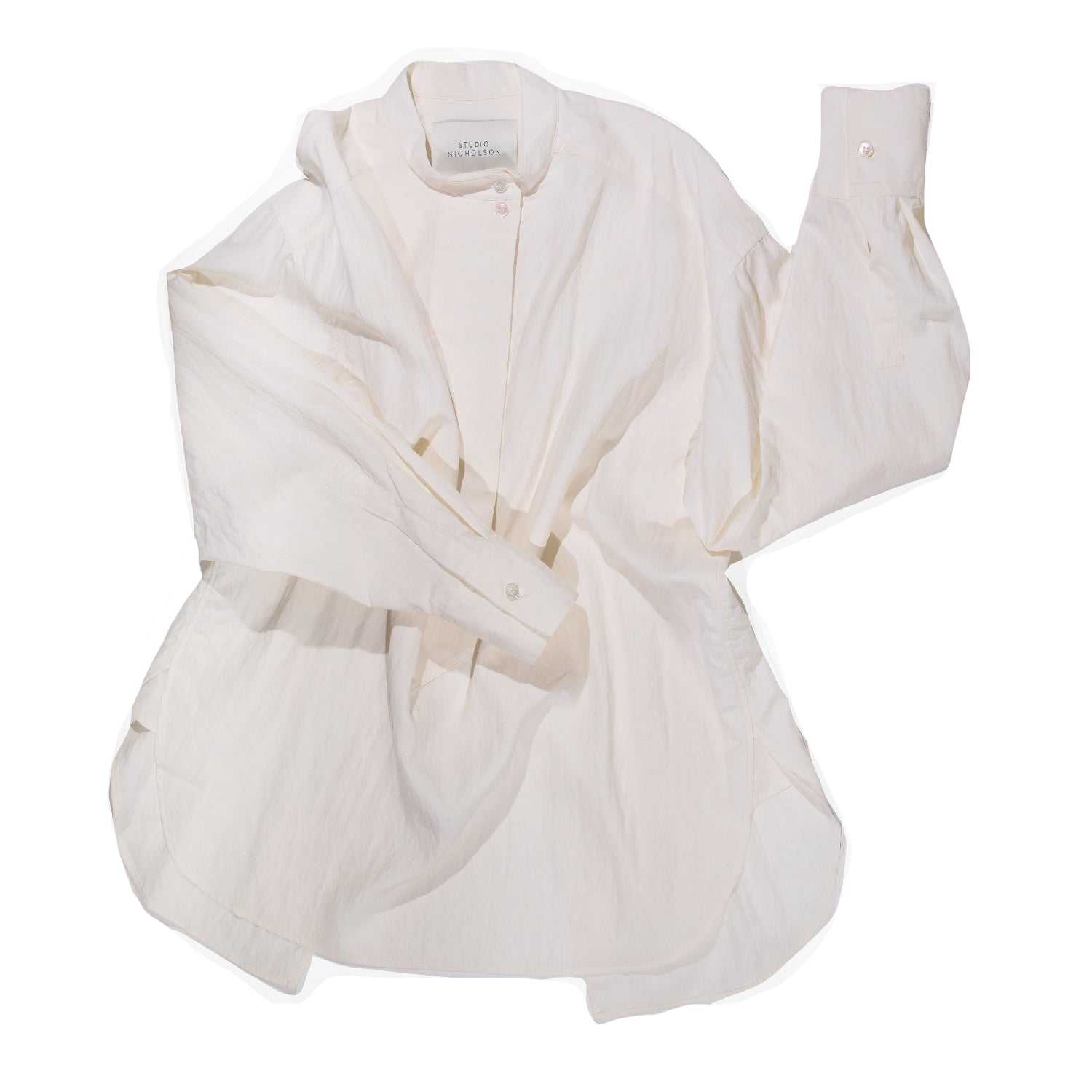 Studio Nicholson Valle Shirt in Parchment – JUDITH