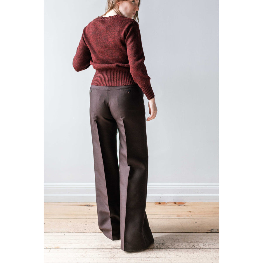 Maryam Nassir Zadeh Annora Sweater in Merlot