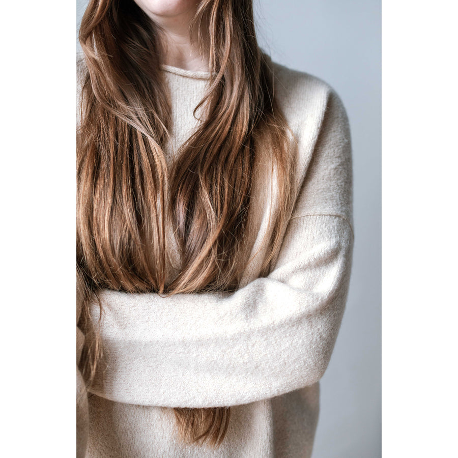 Lauren Manoogian Soft Crewneck in Alabaster