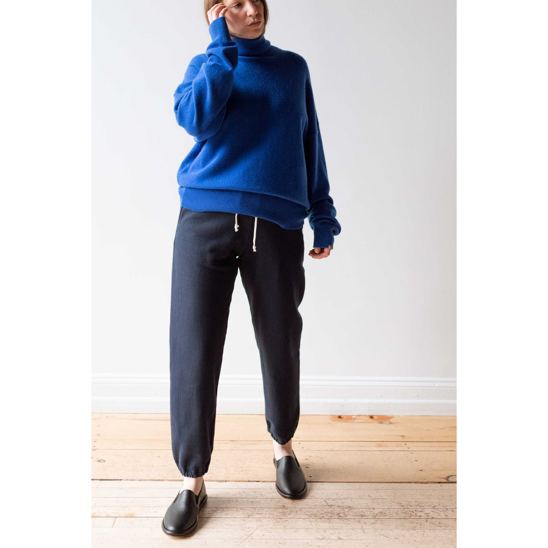 Extreme Cashmere Jill Sweater in Primary Blue