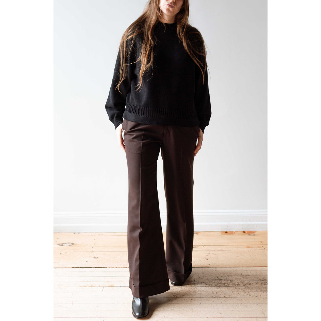 Kallmeyer Milena Cuff Trouser in Umber