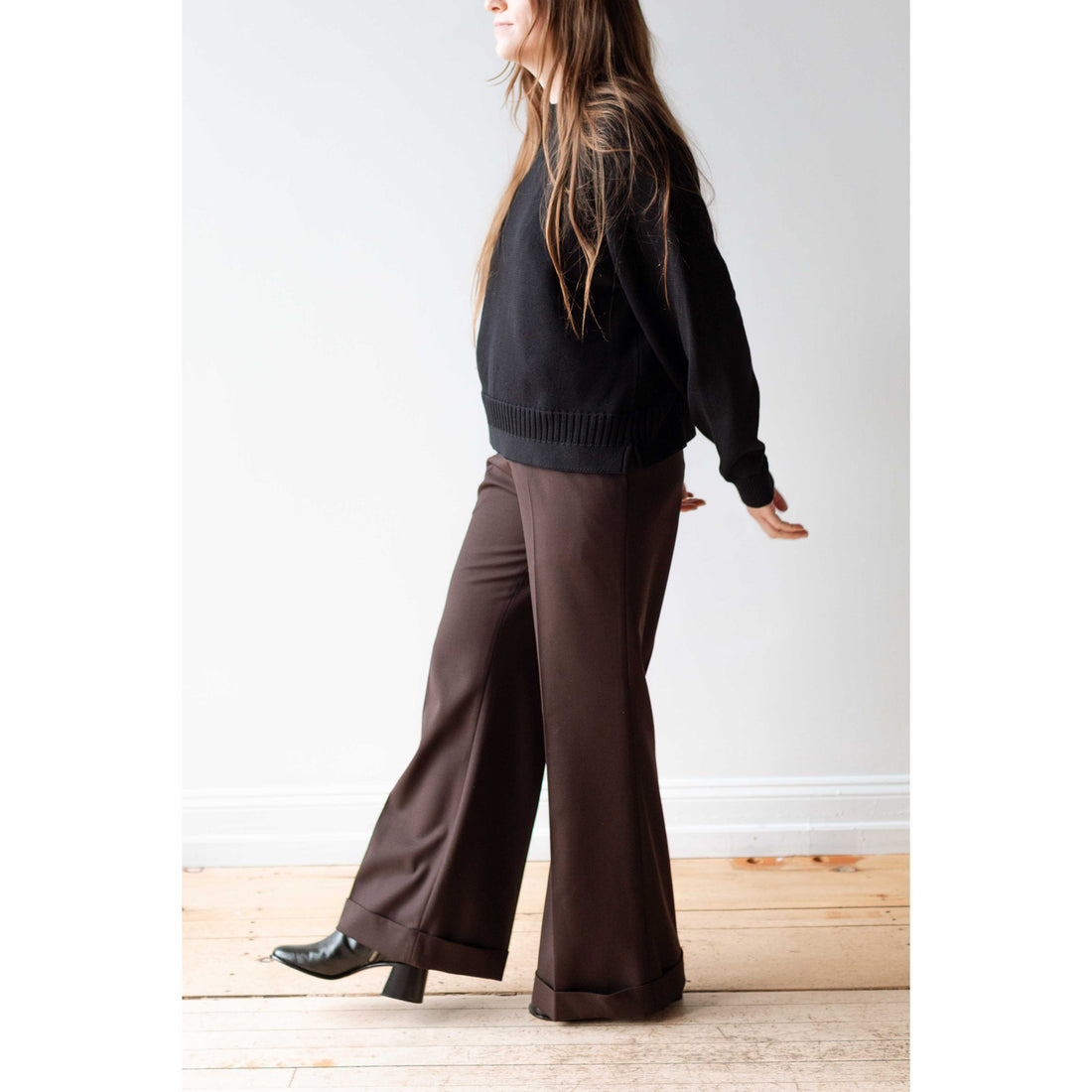 Kallmeyer Milena Cuff Trouser in Umber