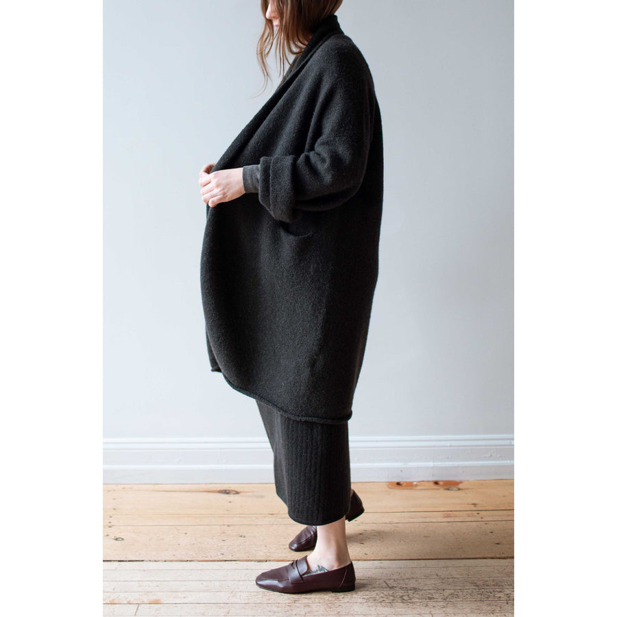 Lauren Manoogian Taper Coat in Ink