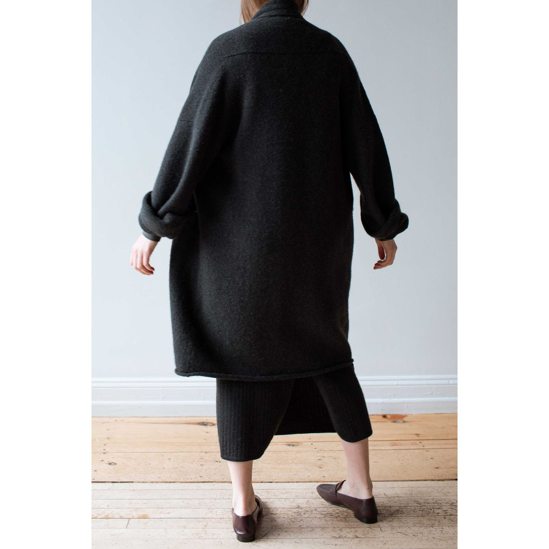 Lauren Manoogian Taper Coat in Ink