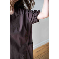Sayaka Davis U-Neck Dress in Chocolate