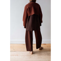 Sayaka Davis Cacao Trousers in Cinnamon