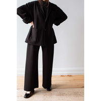 Grei Box Blazer in Black