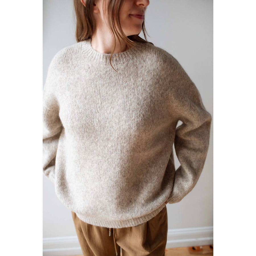 Lauren Manoogian Loft Crewneck in Pebble