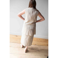 Sayaka Davis Long Vest in Twine