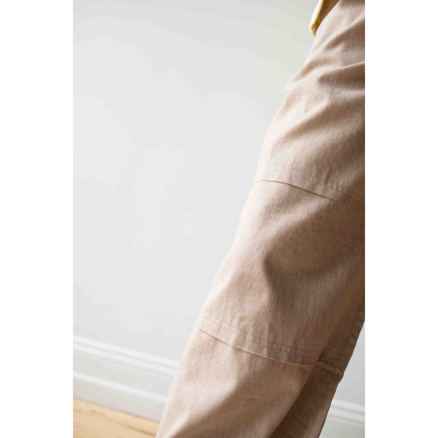 Raquel Allegra Arden Trousers in Wheat