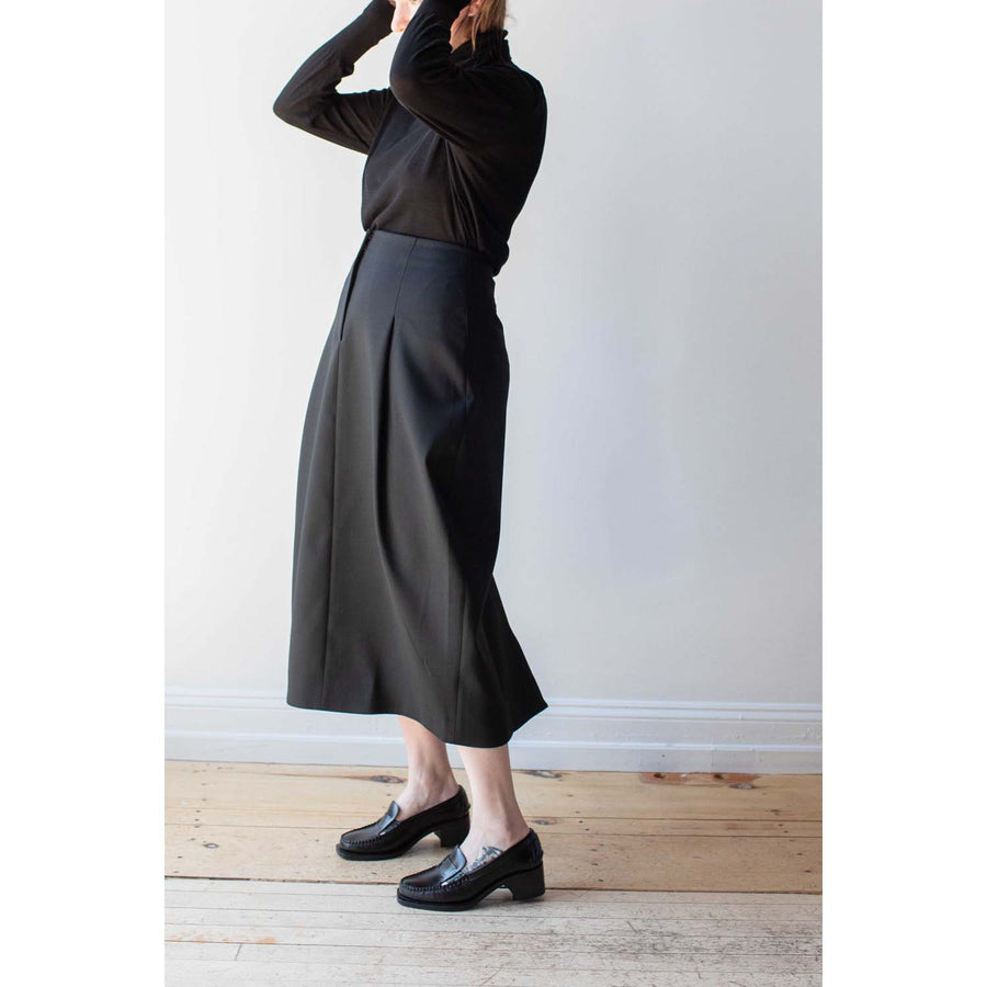 Studio Nicholson Carson Skirt in Black