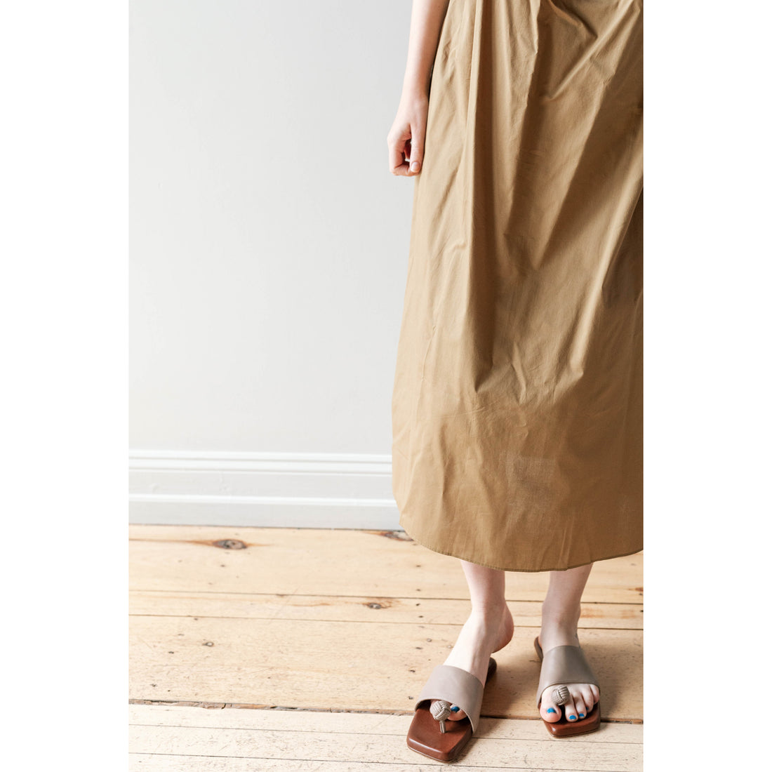 Shaina Mote Hyeres Dress in Ochre