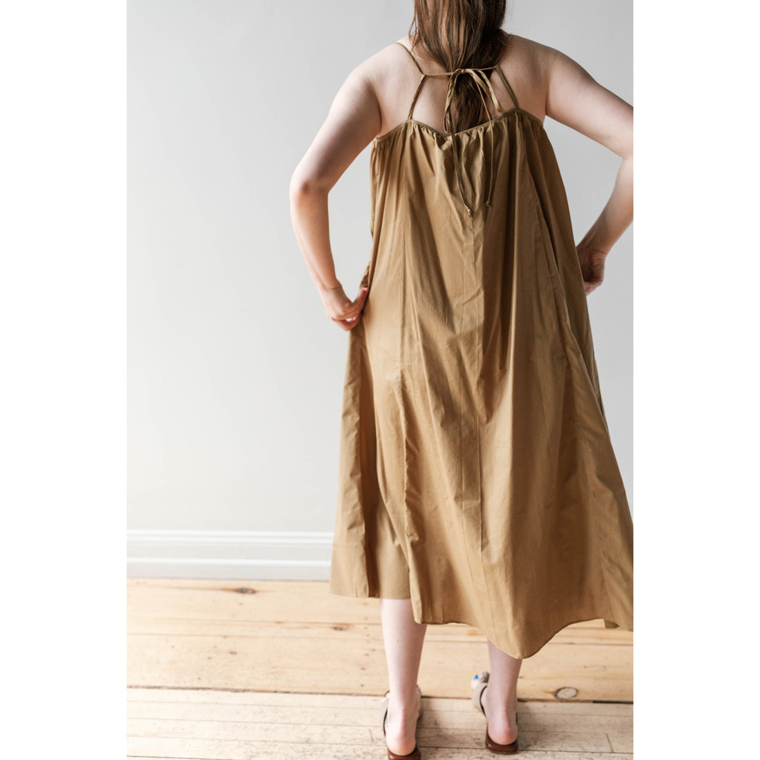 Shaina Mote Hyeres Dress in Ochre – JUDITH