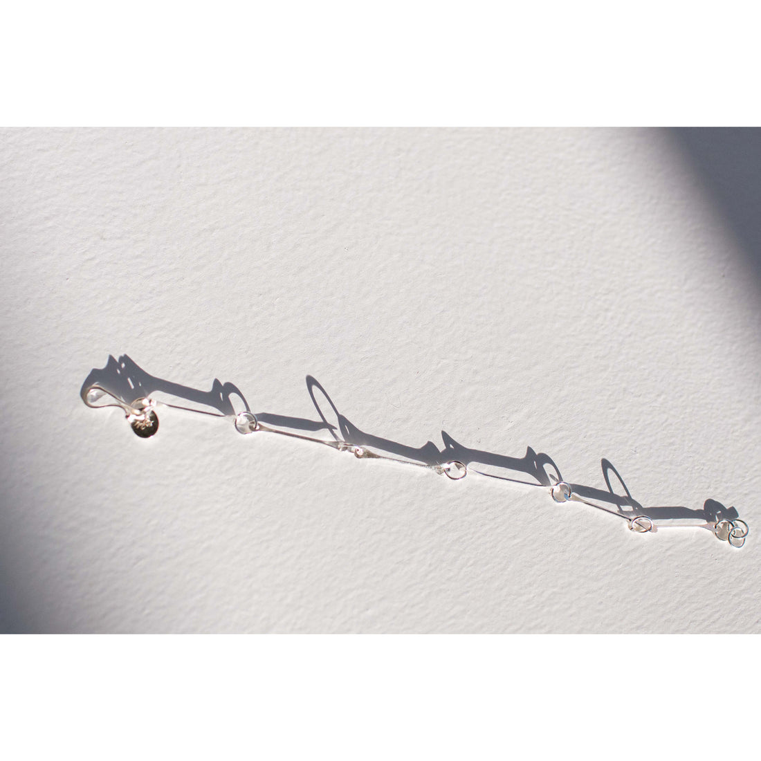 Melissa Joy Manning Bone Chain Bracelet in Sterling Silver