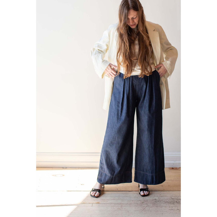 Rachel Comey Coxsone Pant in Dark Indigo