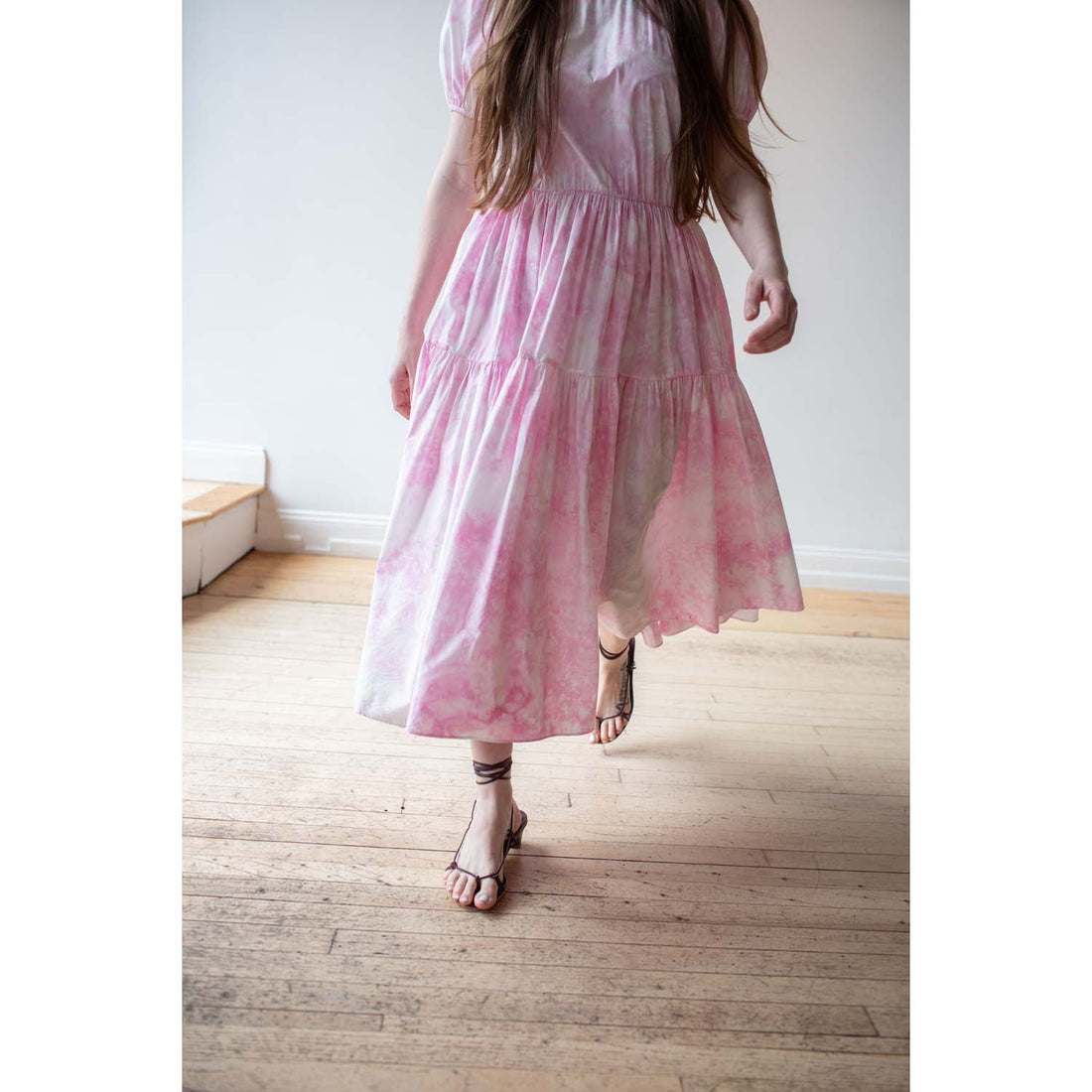 Fabiana Pigna Candela Dress in Primrose Tie Dye