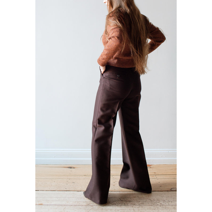 Kallmeyer Athena Flare Pant in Espresso