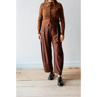 Sayaka Davis Cacao Trousers in Cinnamon