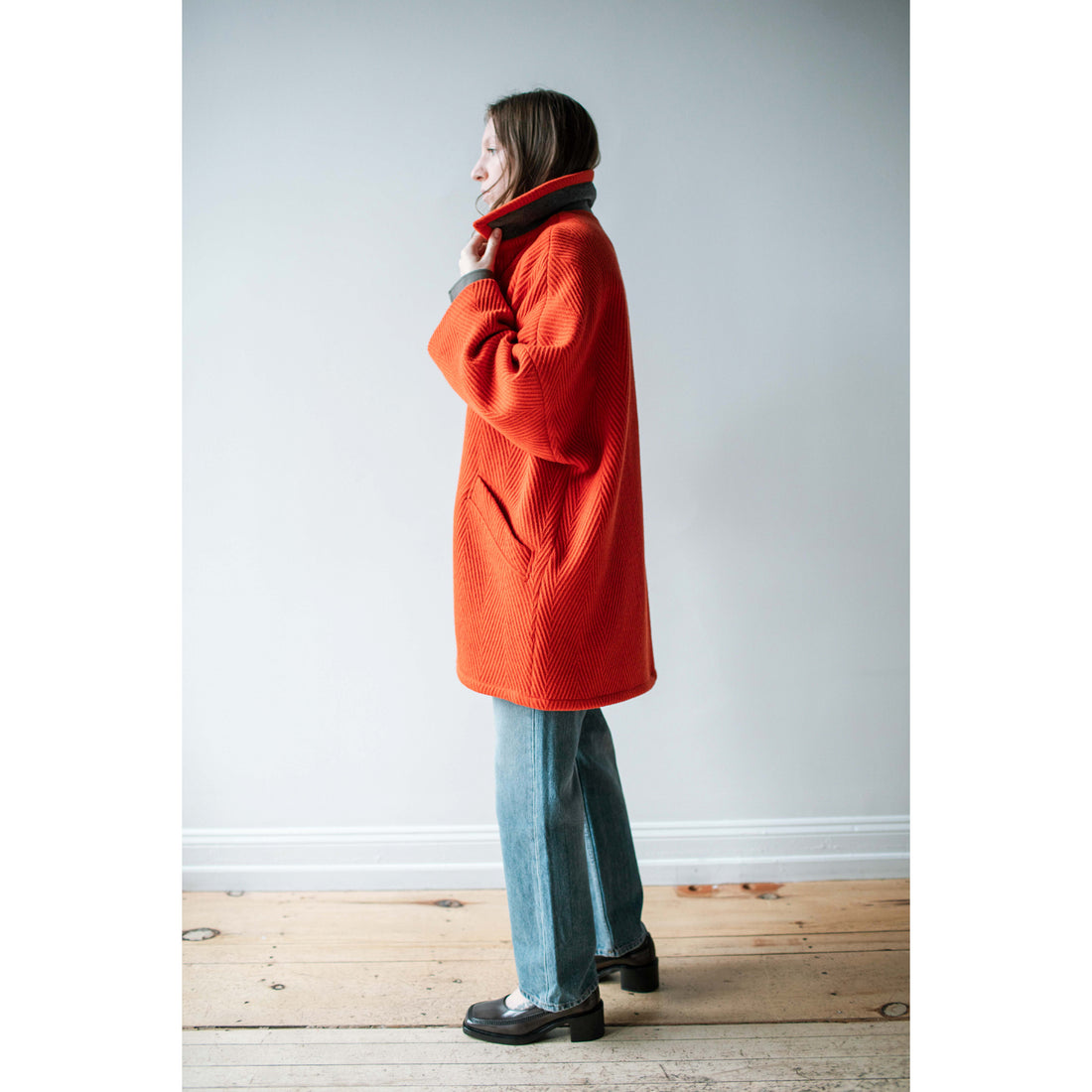 Rachel Comey Husk Coat in Orange