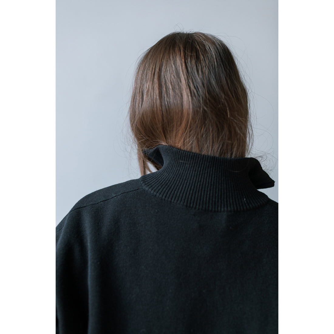 Nomia Sleeveless Zip Turtleneck in Black