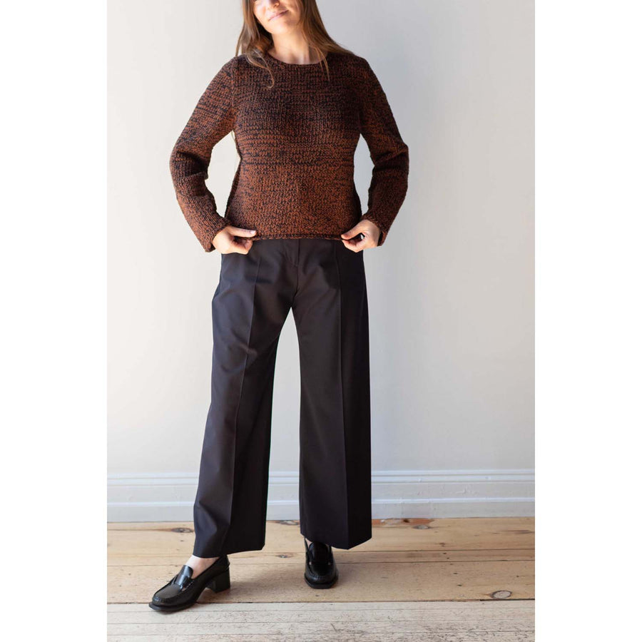 Rachel Comey Molla Sweater in Black Marled