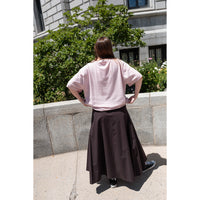 Studio Nicholson Lawson Skirt in Black Grape