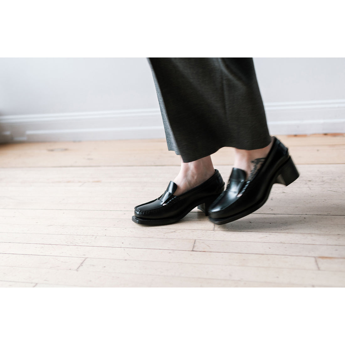 Buy Women Platform Chunky Heeled Loafers Online at Best Prices in India -  JioMart.
