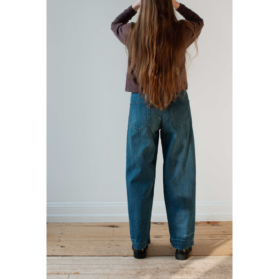 Chimala Denim Deck Trousers in Indigo