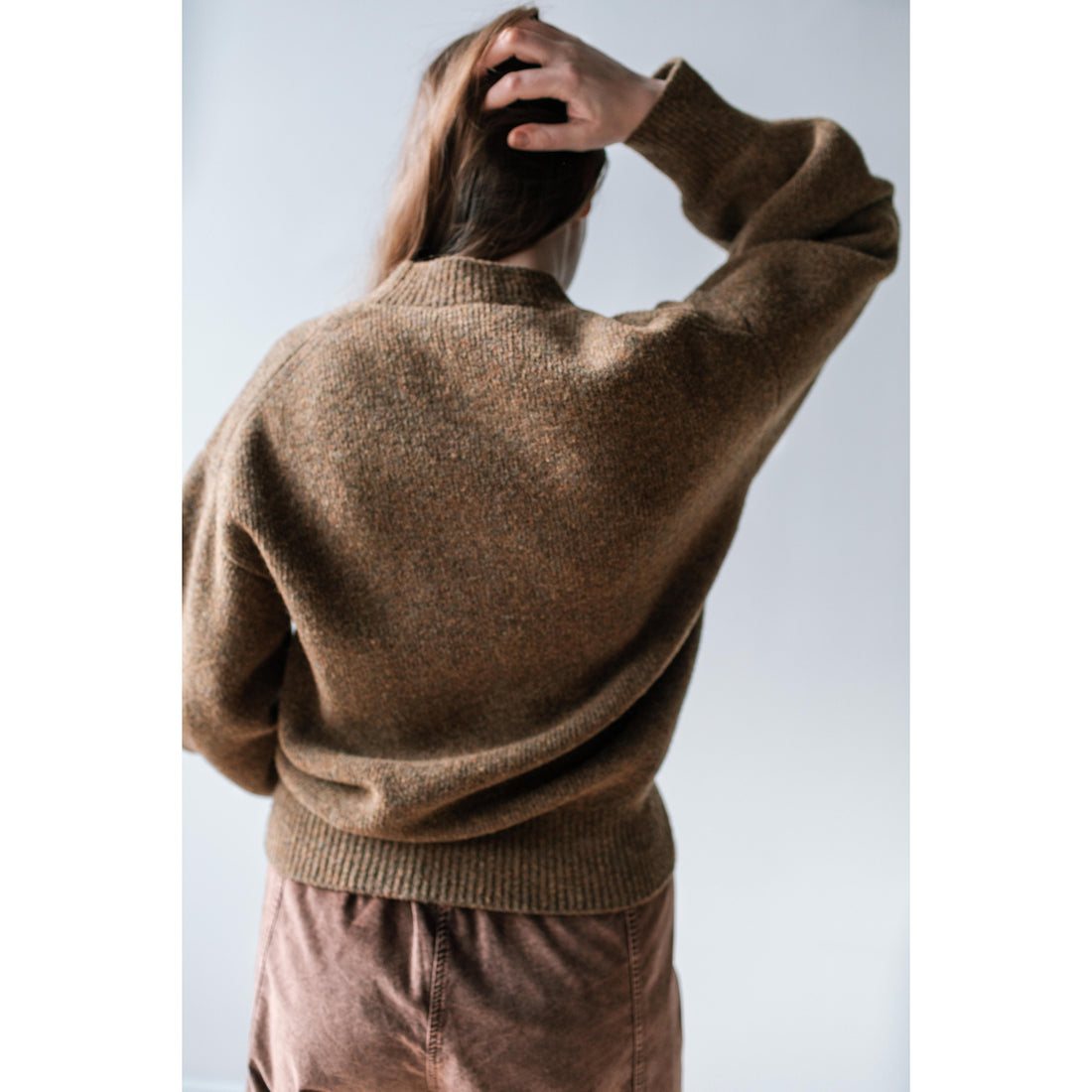 Studio Nicholson Sirio Sweater in Nutmeg