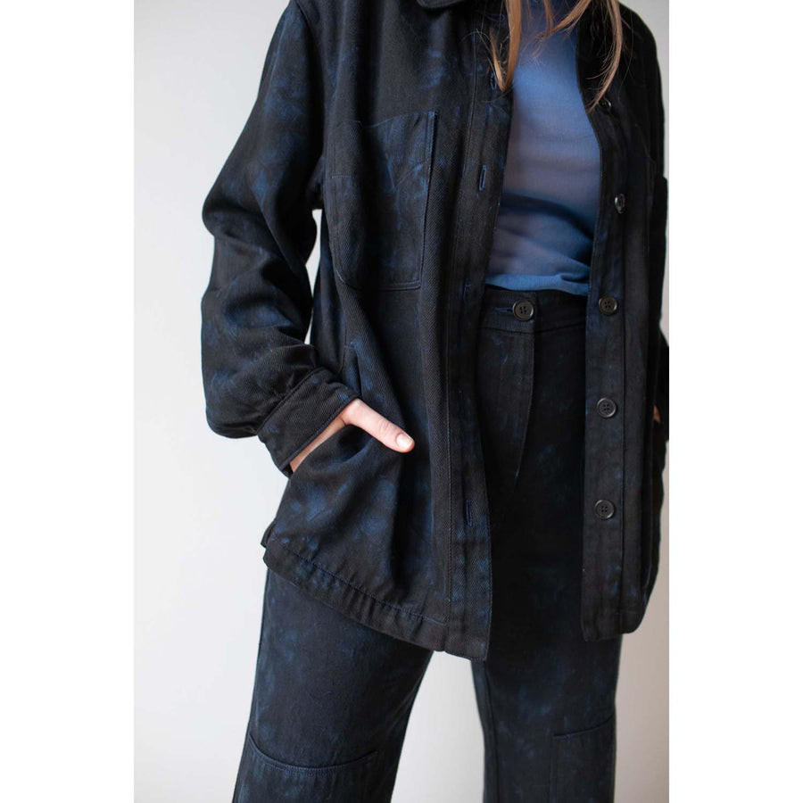 Raquel Allegra Explorer Jacket in Dark Indigo