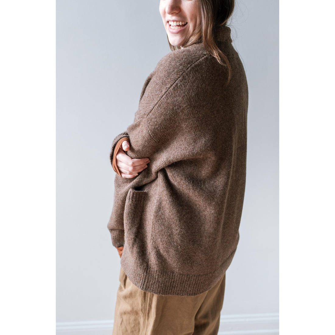 Rachel Comey Colles Cardigan in Brown