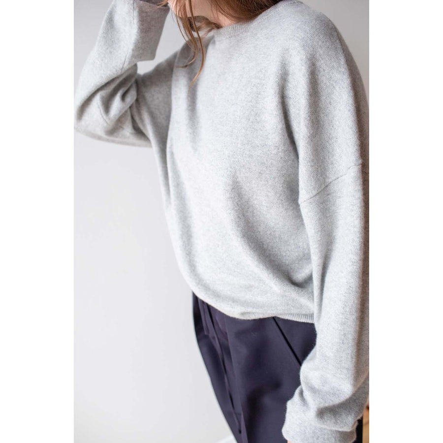 Extreme Cashmere Tes Sweater in Grey