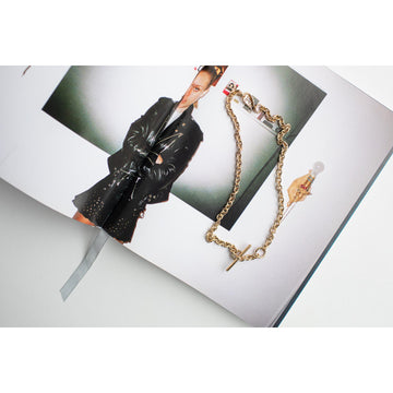 Sapir Bachar Two Moons Gold Necklace