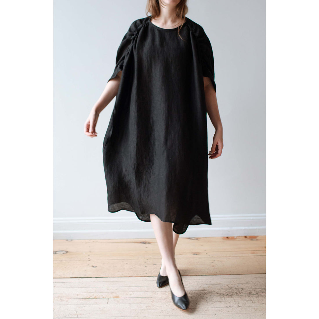 Henrik Vibskov Renew Silk Dress in Black