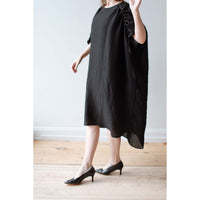 Henrik Vibskov Renew Silk Dress in Black