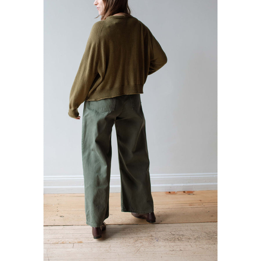 Rachel Comey Puerto Pant in Forest