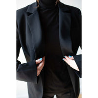 Studio Nicholson Nilo Roll Neck Sweater in Black