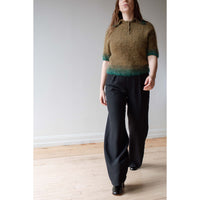 Apiece Apart Cara Wide Leg Pant in Midnight