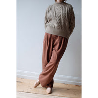 Shaina Mote Man Pant in Chocolate