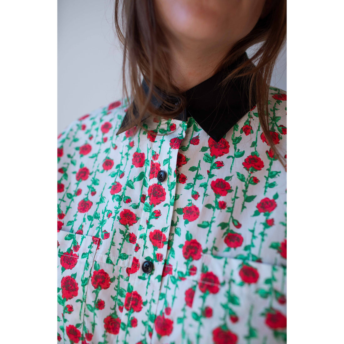 KasMaria Rose Liberty Print Shirt